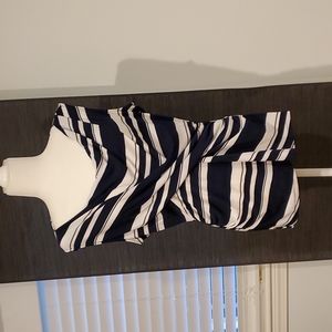 Black Friday Sale:New York & Company | Sleeveless Striped Top, Size: Large,  NWT